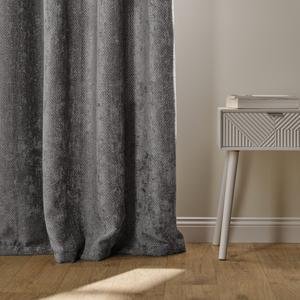 welurowe grafitowe zasłony
