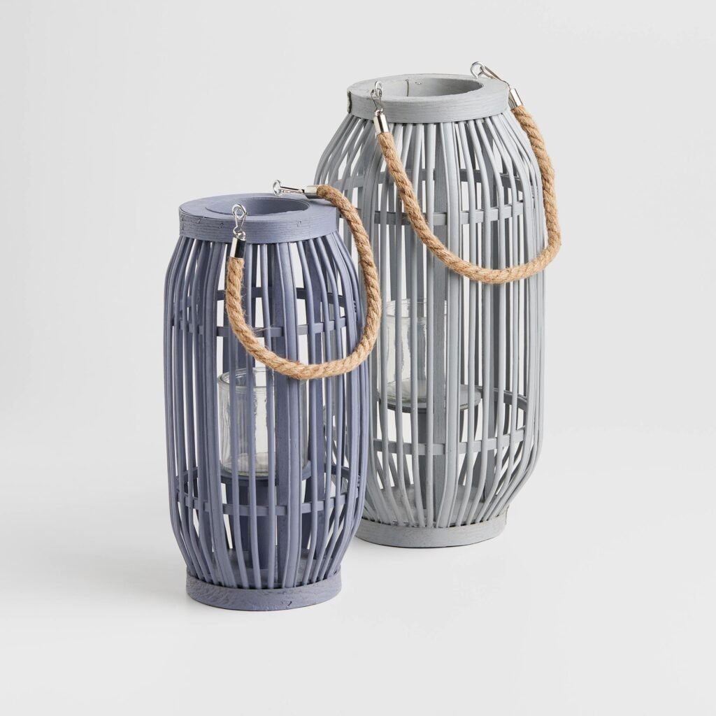 przytulna sypialnia - lampiony