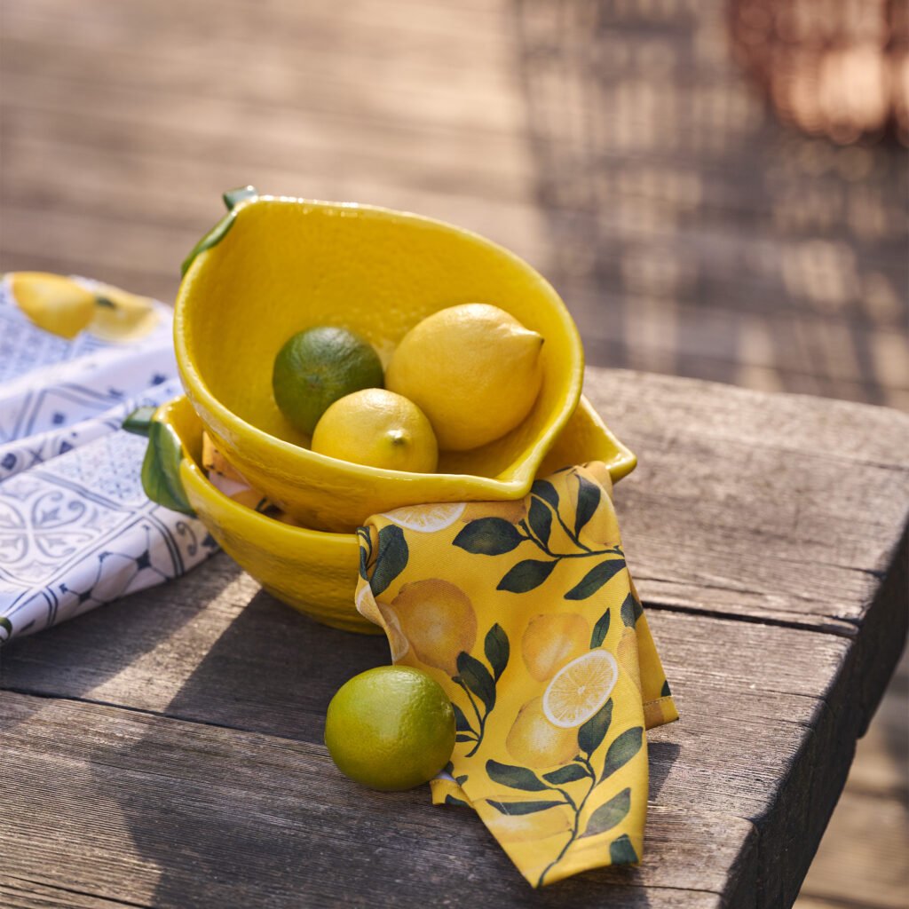 miseczki cytryny