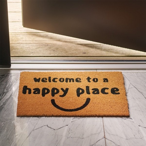 wycieraczka "happy place"