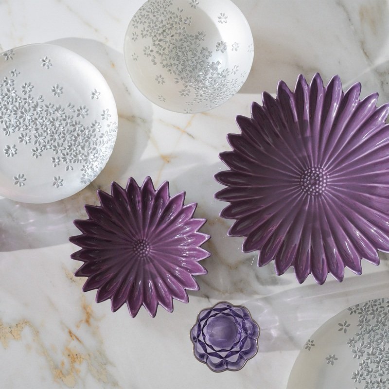 ozdobne talerzyki i miseczki