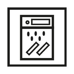 oznaczenia na naczyniach - symbol mycia w zmywarce