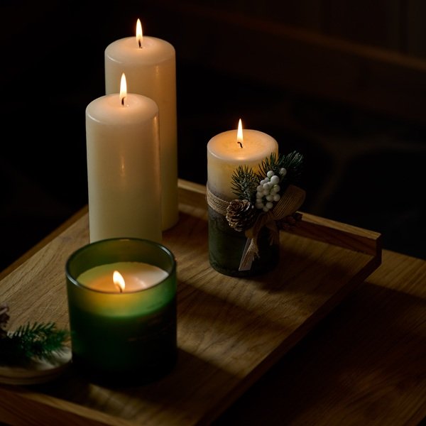 świąteczne świece