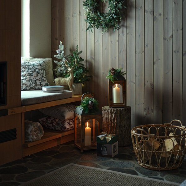 świąteczne trendy 2025 - styl rustykalny