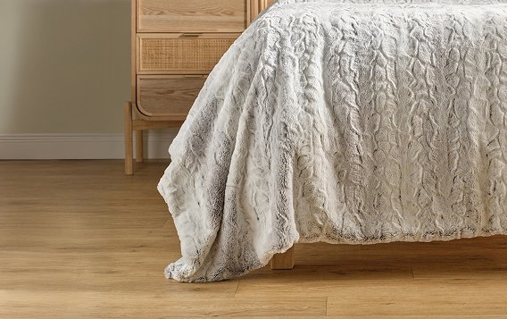 narzuty na kanapę - narzuta szara