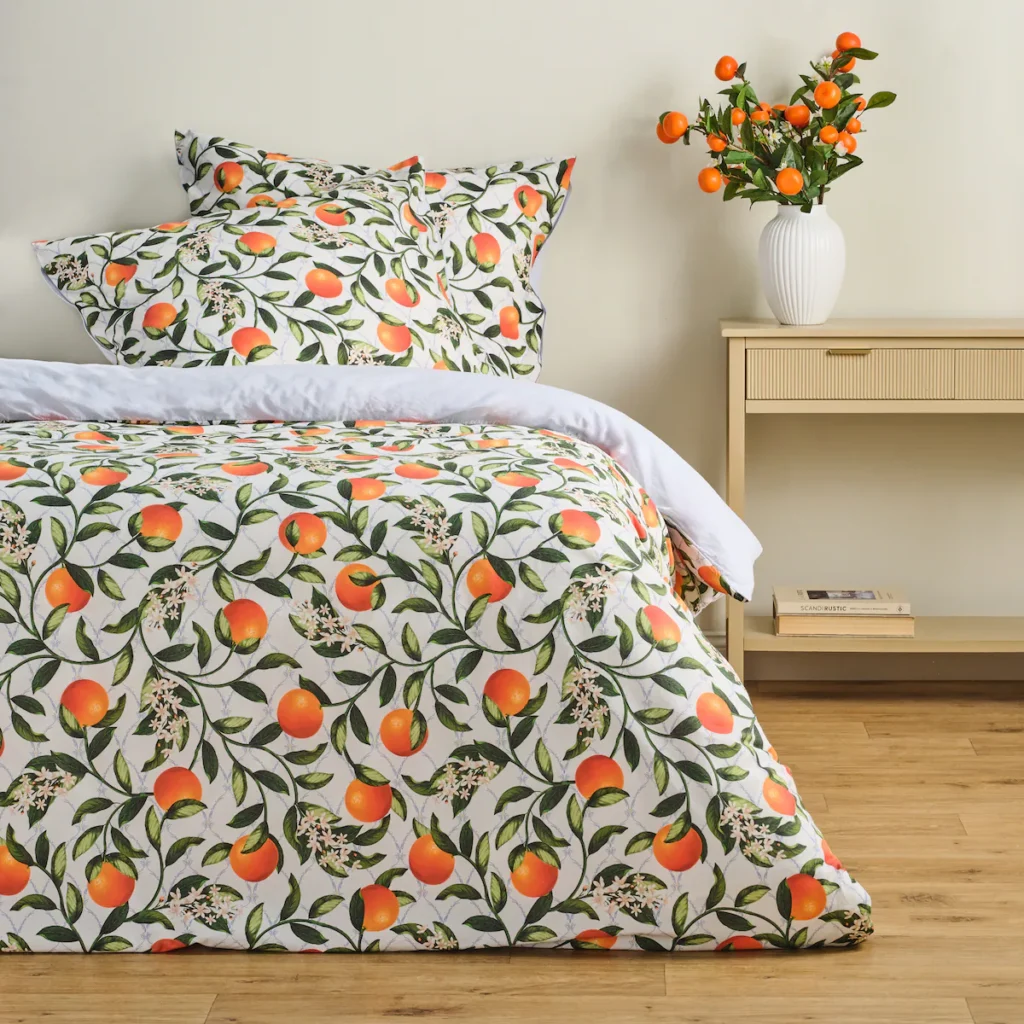pościel bawełniana orangio