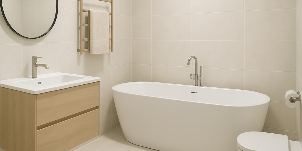 pomysł na małą łazienkę